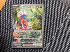 Pokemon Koraidon Art Rare Scarlet Violet Englisch