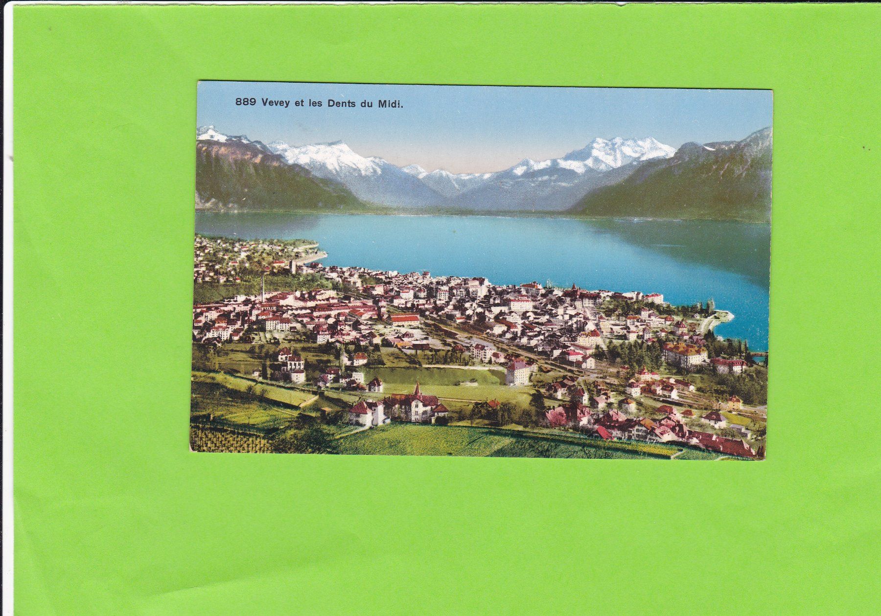 Ansichtskarten: Vevey – Gebraucht aus St. Peterzell von neckertal