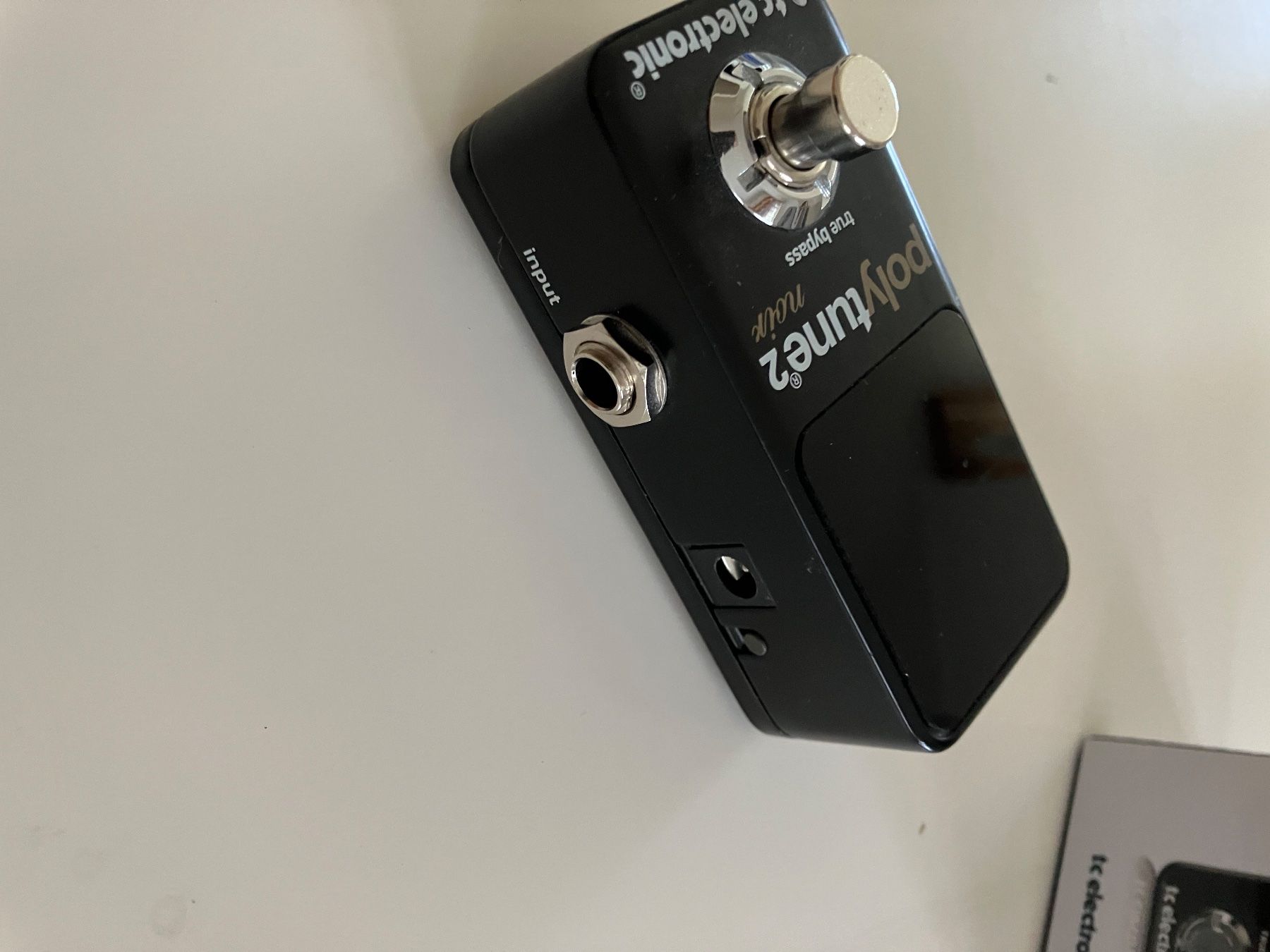 Musikinstrumente: Tc electronic polytune 2 noir - Tuner true bypass – Gebraucht aus Eiken von Vivaldi01