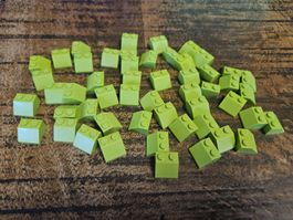 lego 3039 lot de 50 pièces Lime Slope 45 2 x 2