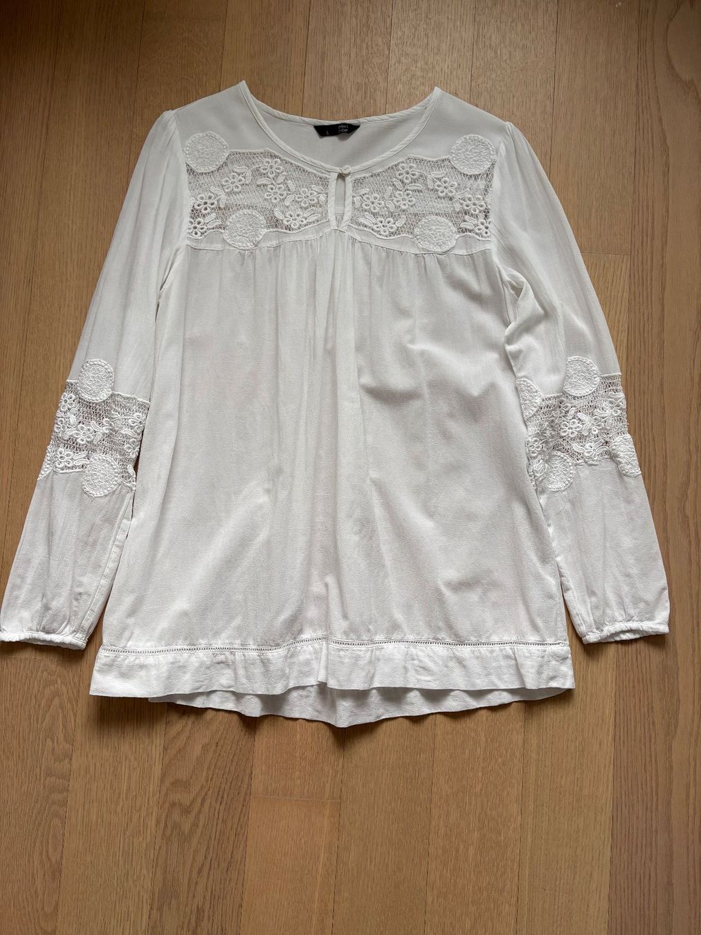 Ellen Amber Camicette: Bluse, Ellen Amber, weiss Gr.L – Usato da Gossau SG venduto da Black-Queen 1
