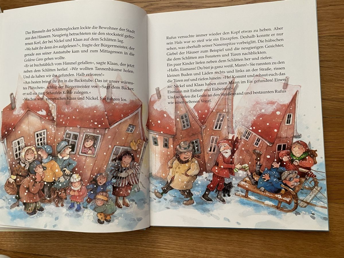 Libri: Rufus und die Weihnachtsmänner - 24 Kapitel – Usato da Muttenz venduto da Bugijeta 2