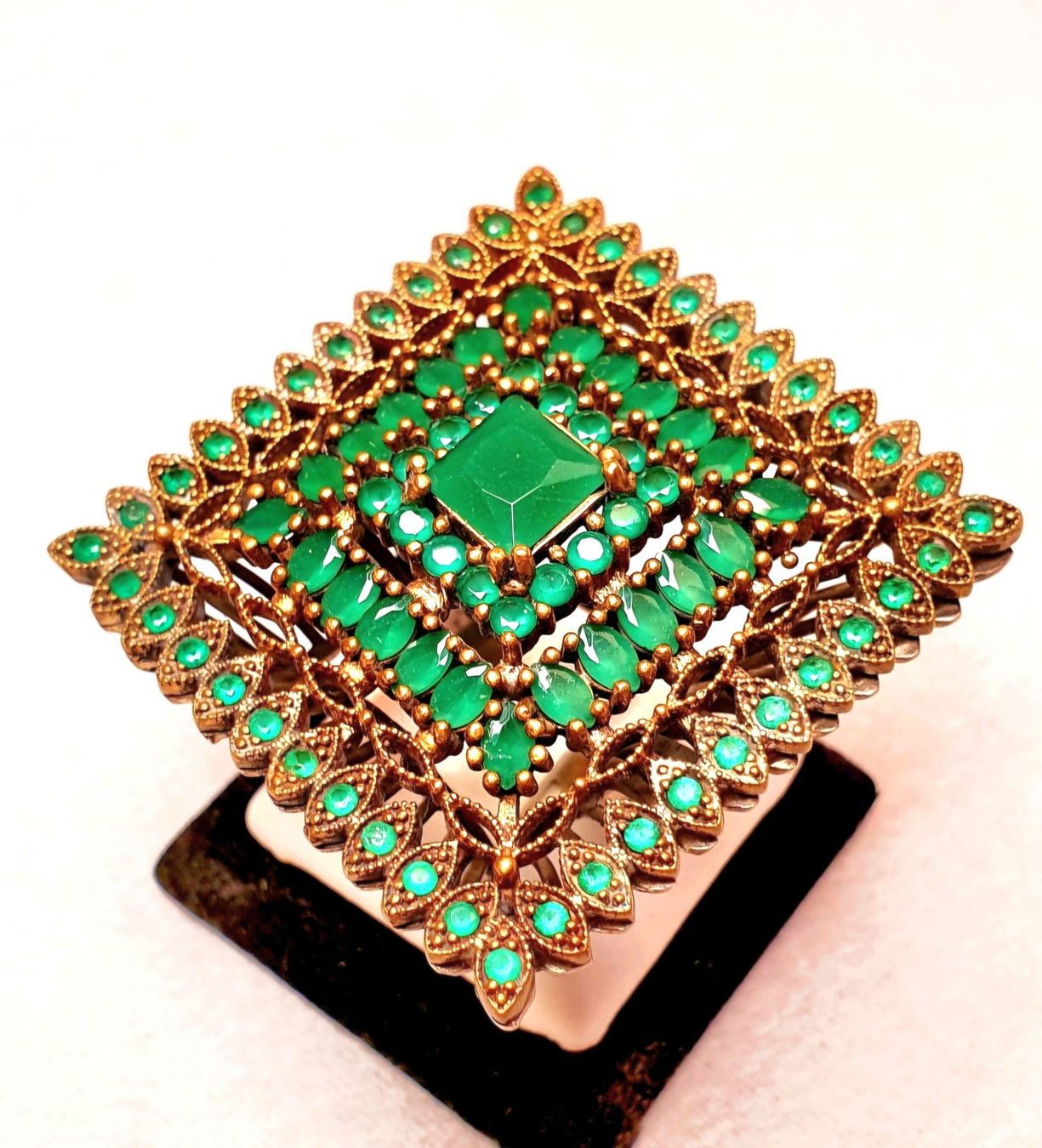 Anelli: Vintage Smaragd Ring – Nuovo (secondo la descrizione) da Zürich venduto da benedikt12