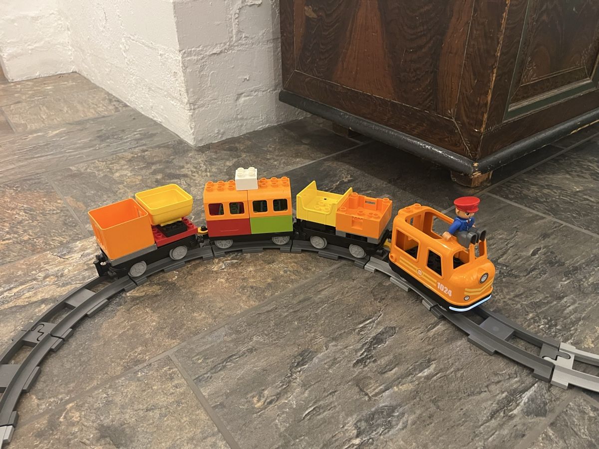 Lego Giocattoli: Grosses Lego Duplo Set Eisenbahn – Usato da Ipsach venduto da Fitou1 4