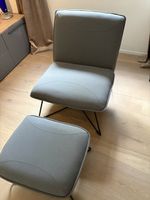 BYYU Sessel mit Hocker von Möbel Pfister