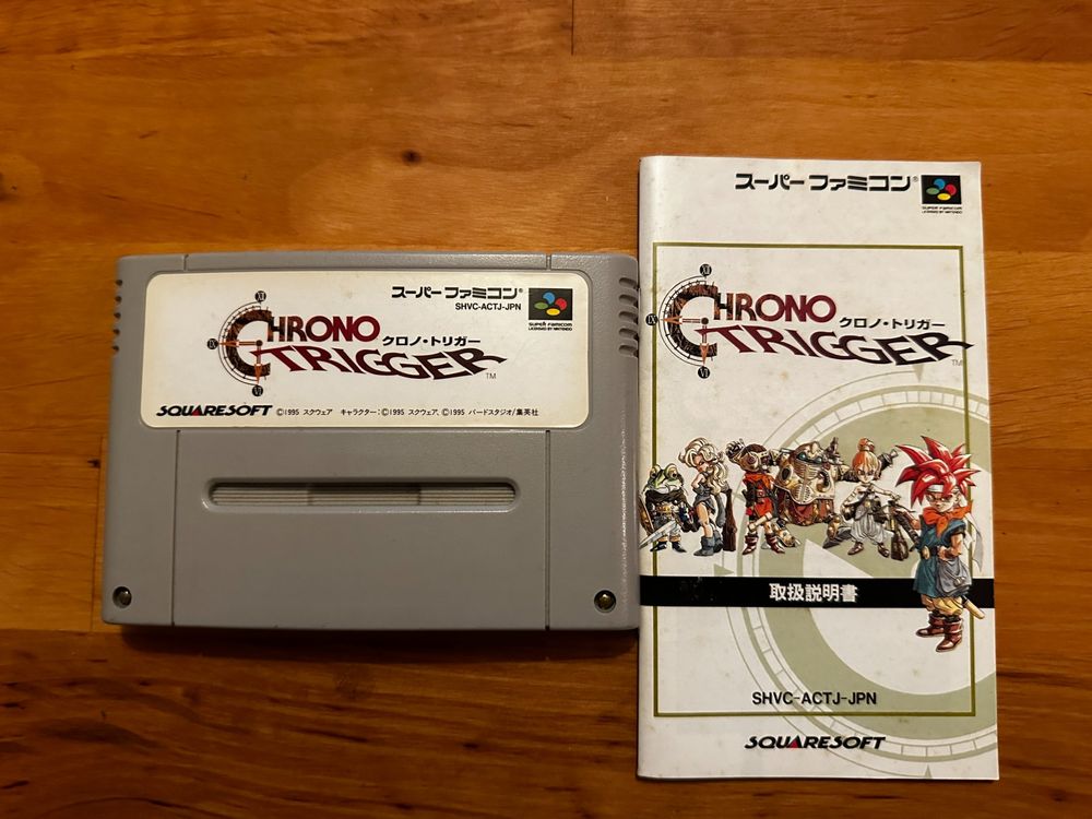 Reprise jeux vidéo Super Nintendo Chrono Trigger Super Nintendo