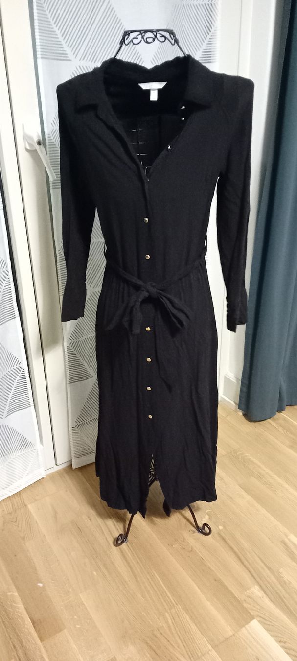 H&M Kleider: long kleid gr S mit bind gürtel – Neu (gemäss Beschreibung) aus zürich von janjaz