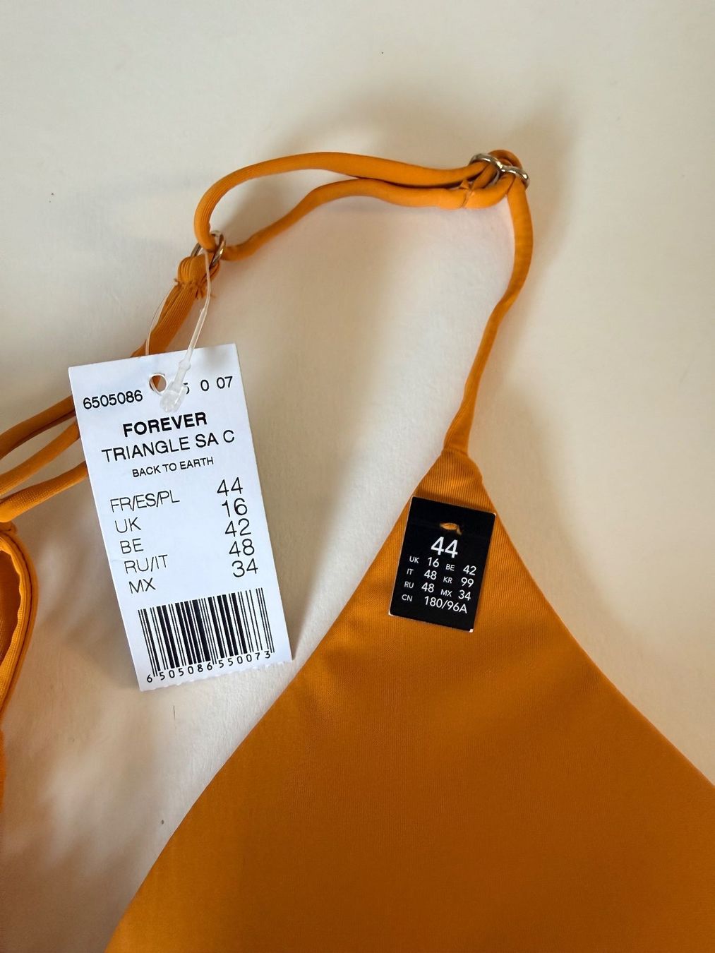 Etam Costumi da bagno & Bikini: ETAM, Bikini FOREVER, Grösse 42, Farbe Orange – Nuovo e nell'imballaggio originale da Rudolfstetten venduto da gst_g7xl 2