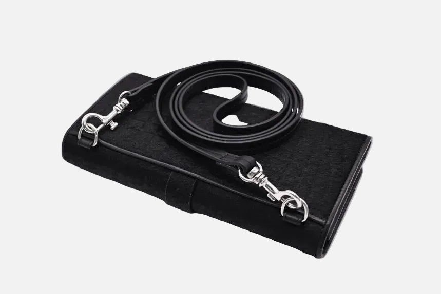 Taschen für Damen: Schwarze  kleine Leder Tasche – Neu und originalverpackt aus Bözberg von sojana 4