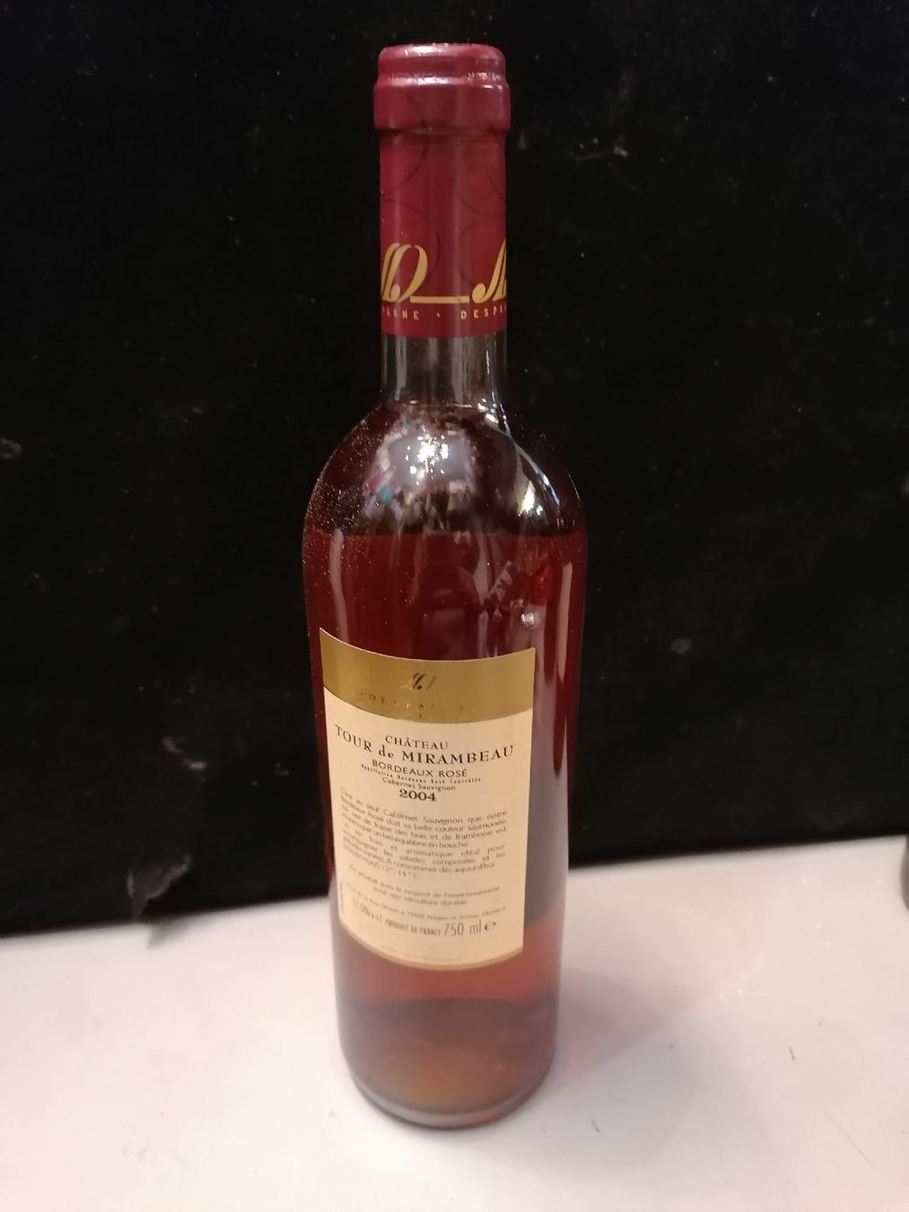 Wein: Château Tour de Mirambeau Rosé 2004 – Neu (gemäss Beschreibung) aus Genève von Leboucheoreilles