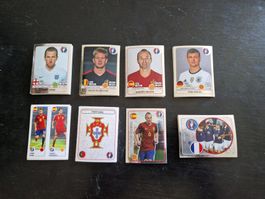 Diverse Panini EM2016 Frankreich Stickers (ca. 110 Stk.)