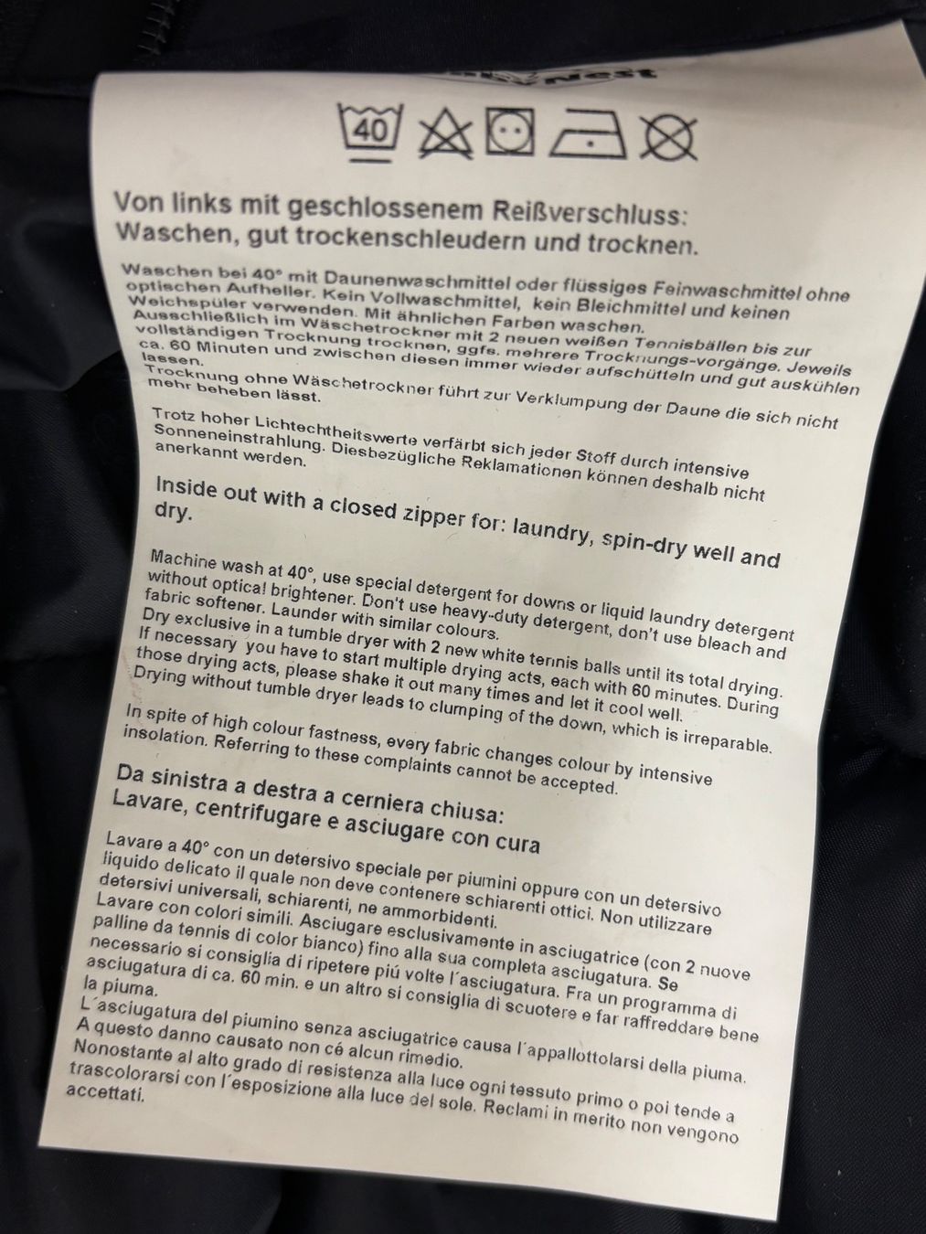 Odenwälder Sacchi a pelo: Fussack Lammy Lammfell dunkelblau – Usato da St. Gallen venduto da AMEISENKOENIG 5
