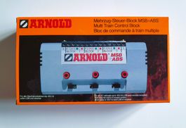 Arnold N° 7695, Mehrzugsteuerblock, MSB + ABS, neu, OVP