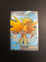 Pokémon 151 Zapdos ex Full Art 192/165 NM Ab 1