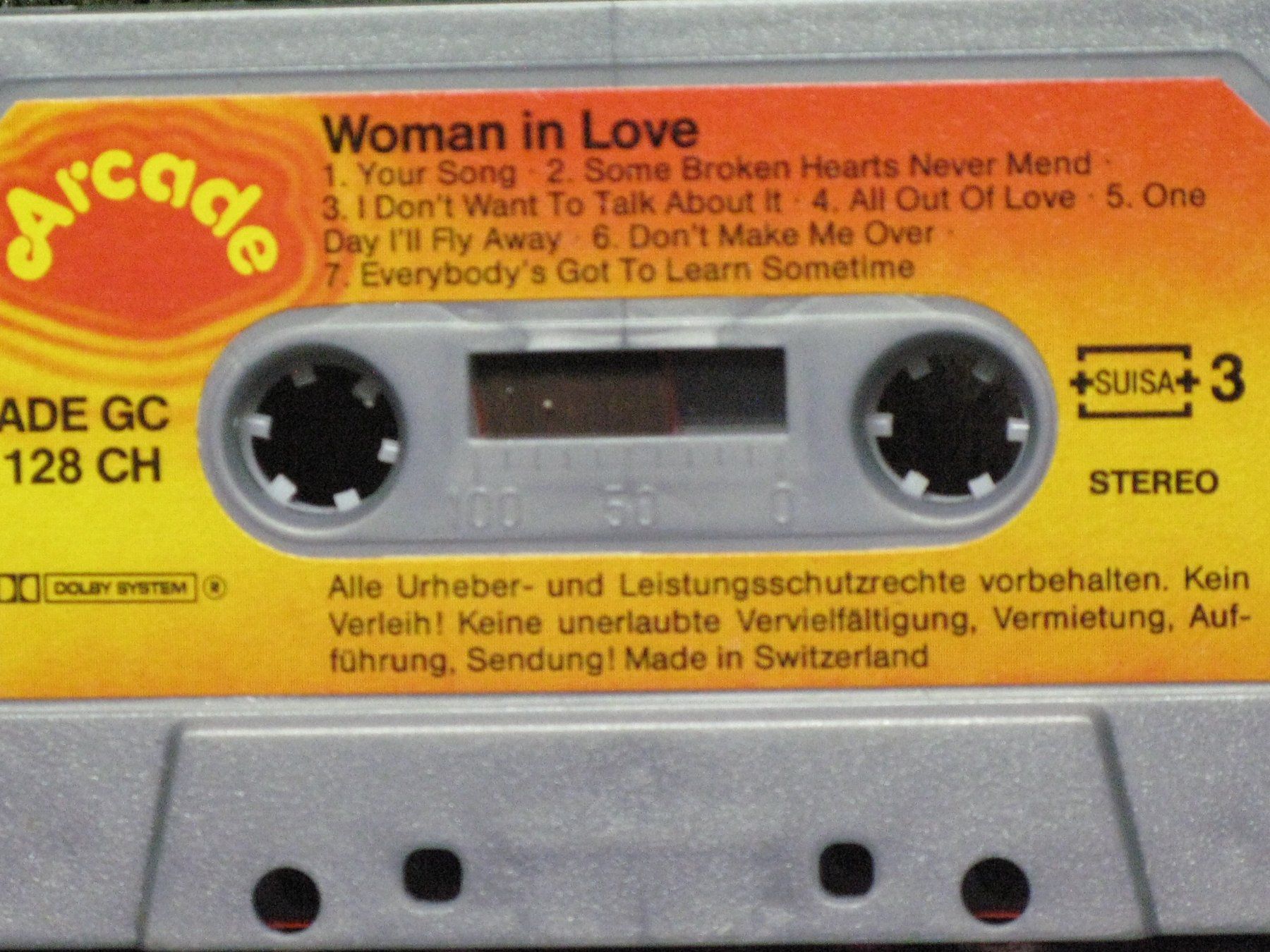 Musicassette: Woman  in  Love – Usato da Langnau i. E. venduto da gf2_29jt 4