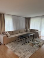 Ecksofa beige Wohnzimmersofa fast neuer Zustand
