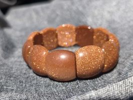 Goldfluss Armband Glitzer 🌟 Sommer-Schmuck 💎