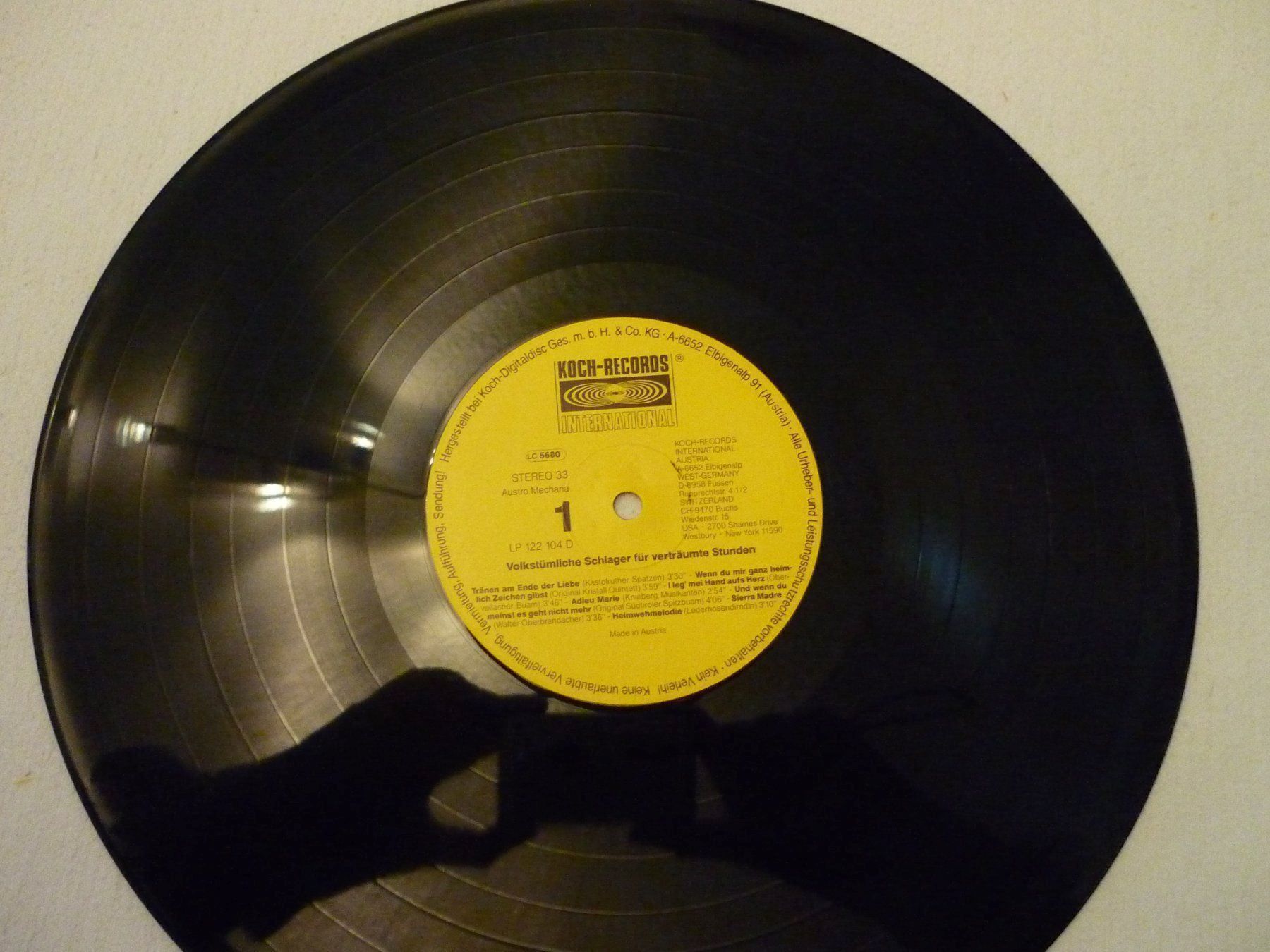 Schallplatten: Schallplatte Volkstümliche Schlager – Gebraucht aus Vaduz von red94angel 2