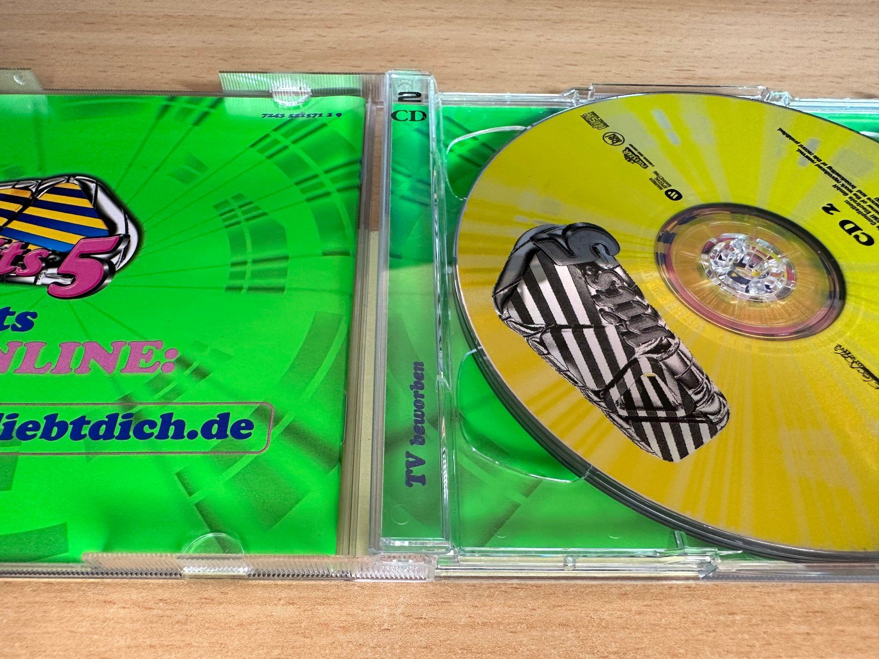 CD: Various – Viva Hits 5 - 2 CD – Usato da Rikon im Tösstal venduto da Alpenmutz 2