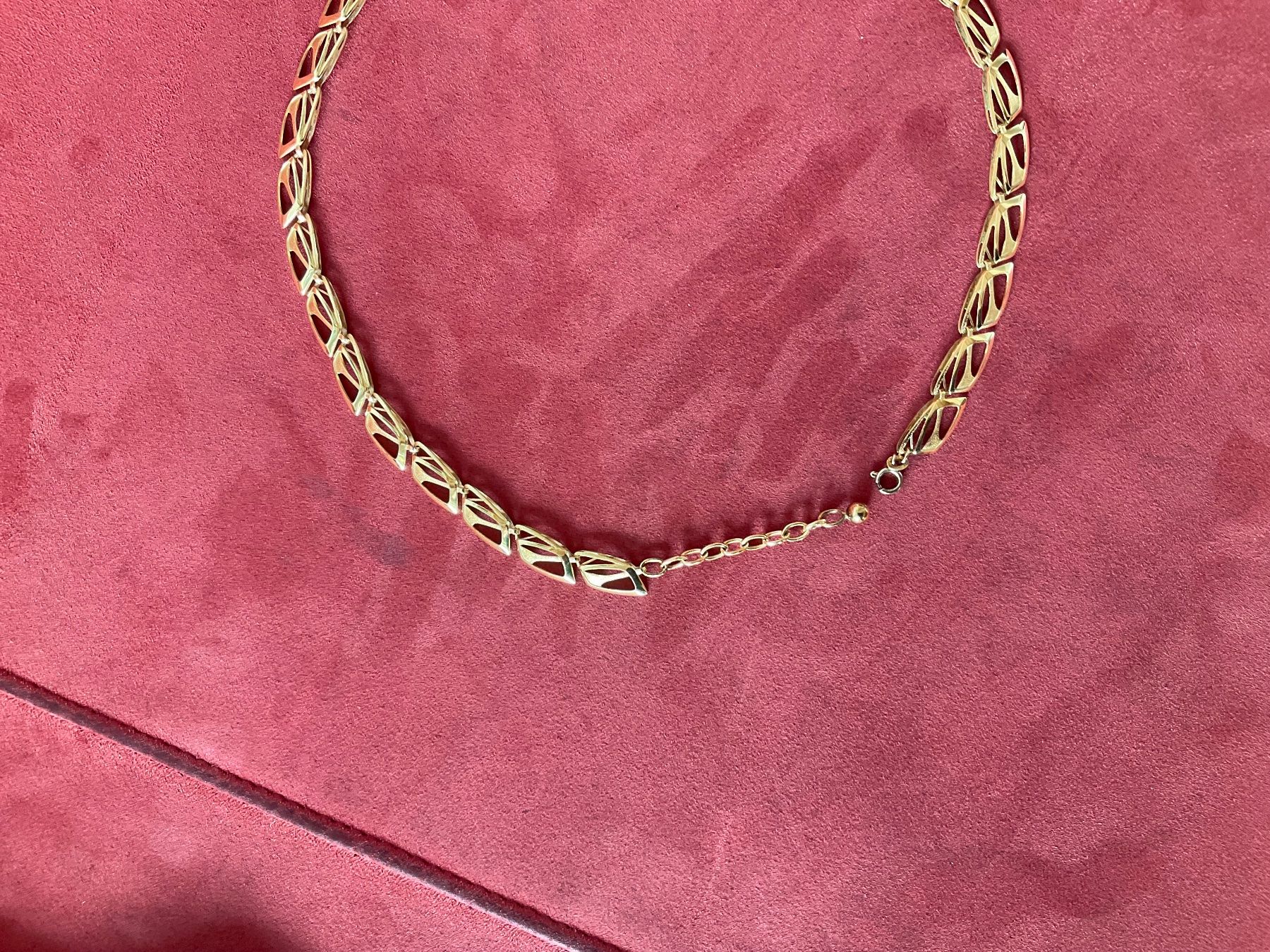 Ketten: Vintage Damen Collier vergoldet – Gebraucht aus Herbriggen von Sehrazade 8