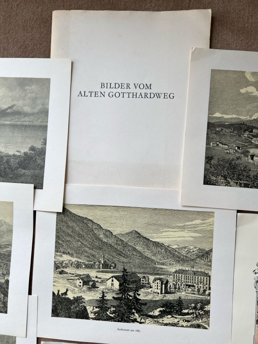 Poster & Bilder: Bilder vom alten Gotthardweg – Neu (gemäss Beschreibung) aus Rüschlikon von Pedrino1927