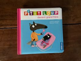 Livre jeunesse P'tit Loup devient grand frère Auzou broché