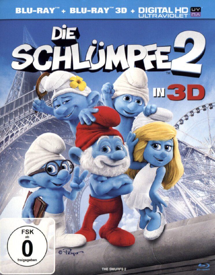 Alle DVDs: Die Schlümpfe 2 in 3D (Blu-Ray 3D + Blu-Ray) – Neu (gemäss Beschreibung) aus Bern von Frebo