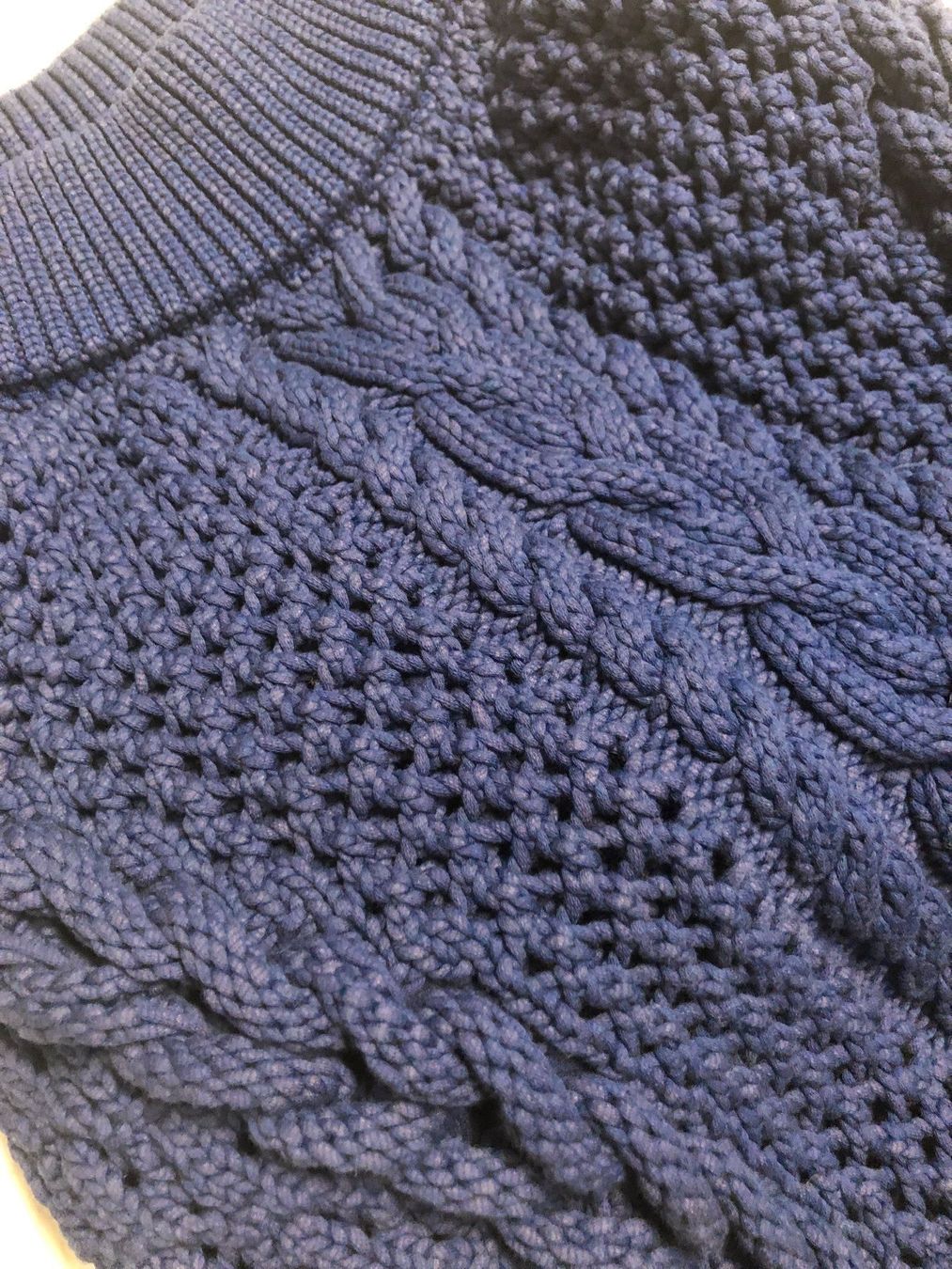 Pullover & Sweatshirts: Baumwoll-Pullover, marineblau, Rundneck, Brusnika – Neu (gemäss Beschreibung) aus Au ZH von hoppundex 2