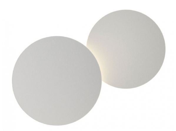 Lampen: Vibia Puck 5480 Wandleuchte Aluminium Grau – Neu und originalverpackt aus Rothenburg von Lampenoutlet