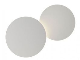 Vibia Puck 5480 Wandleuchte Aluminium Grau