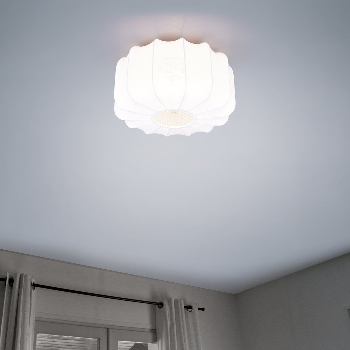 Lampadari & plafoniere: Deckenleuchte, Stoffschirm, 40 cm Ø – Nuovo (secondo la descrizione) da Kreuzlingen venduto da Smart-Light 3