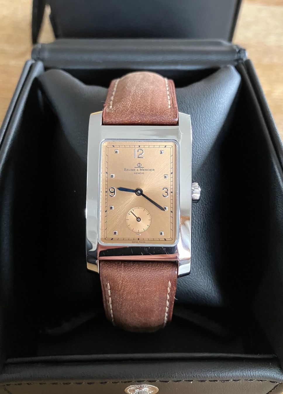 Baume & Mercier Montres: Schöne Baume Mercier Hampton 1. Generation ca. 1995 – D'occasion à Maienfeld par blgb63