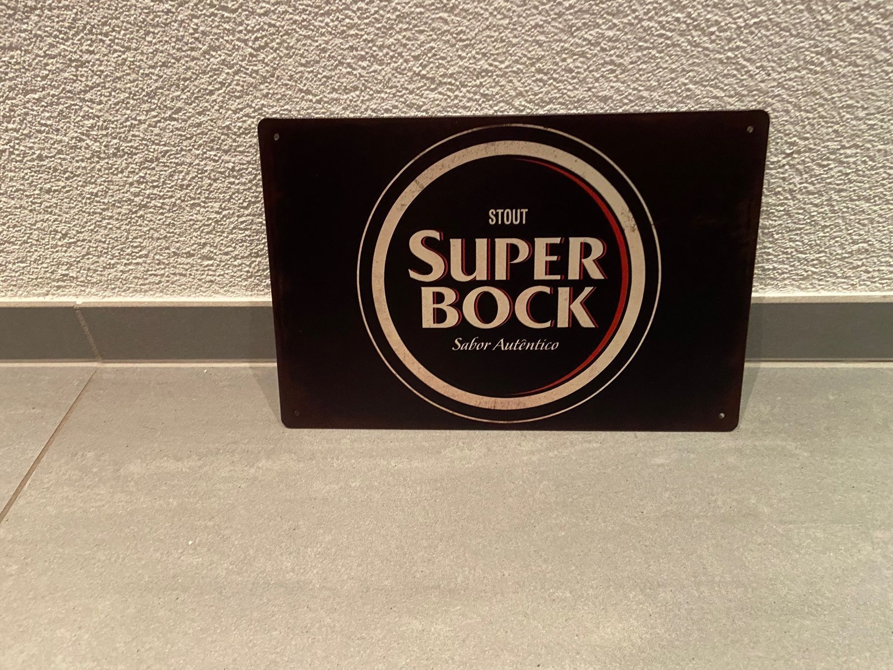 Insegne: SUPER BOCK BEER SCHILD METALL  / NEU /Der Renner!! – Nuovo e nell'imballaggio originale da Seon venduto da Aaargauer01 3