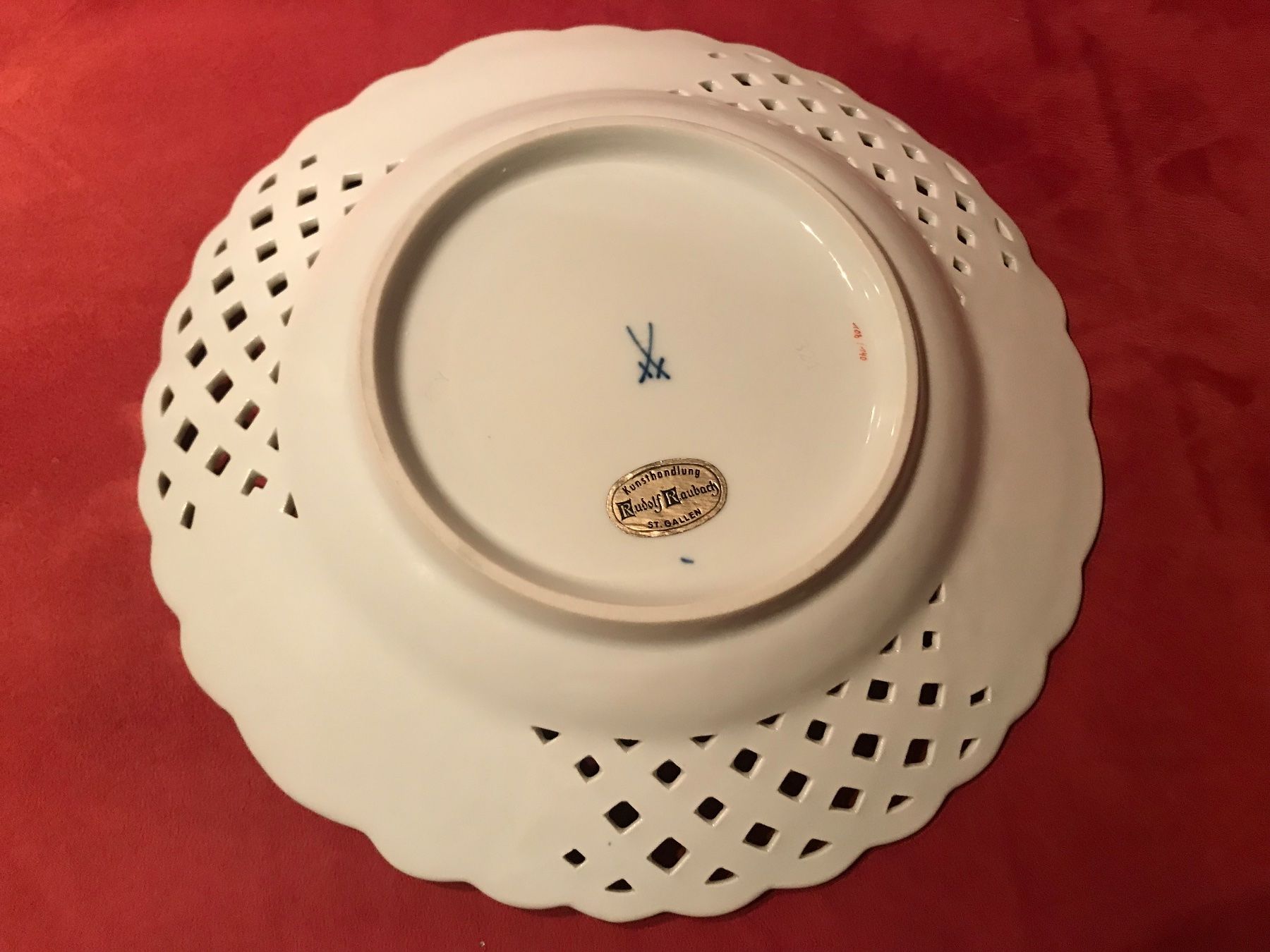 Piatti: Meissen Anbietteller 21 cm – Usato da Herbriggen venduto da Sehrazade 3