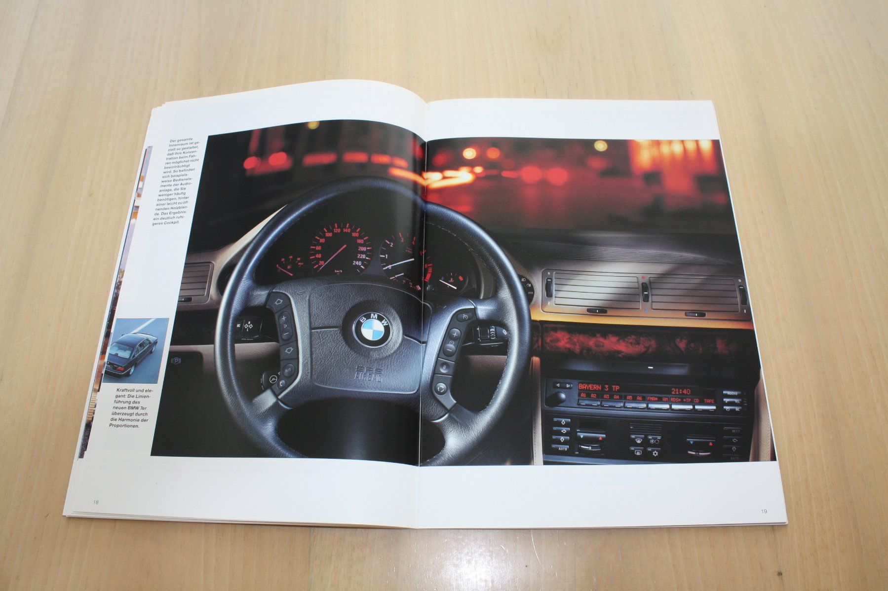 BMW Documenti: BMW 7er Prospekt Modell E38  2/1995 – Usato da Wikon venduto da erwin400 5