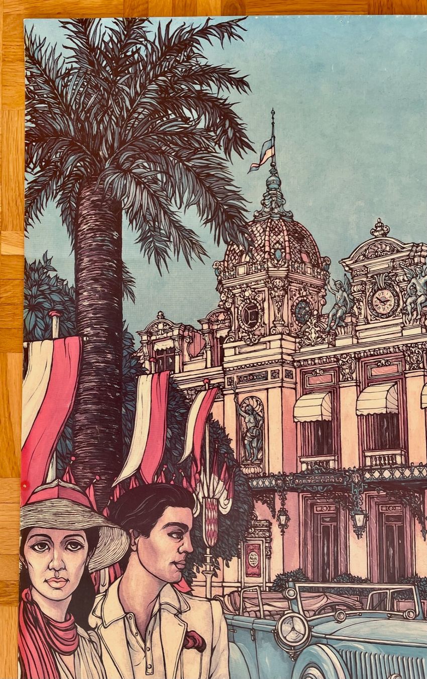 Foto & Immagini: Plakat "Monte Carlo" von Keith Ingermann – Usato da Oberengstringen venduto da Spiderrrman 3