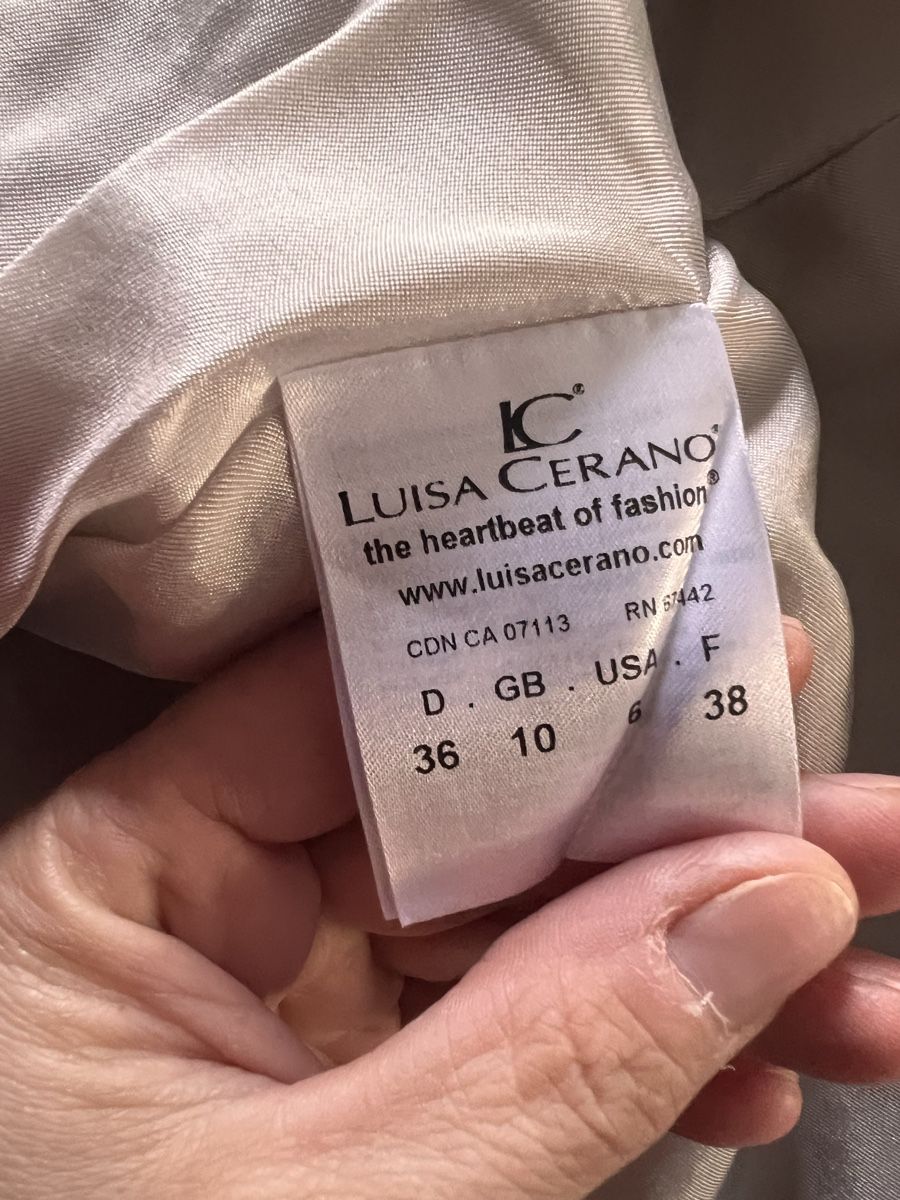 Luisa Cerano Jupes: Jupe Luisa Cerano, Gr. 36, beige – D'occasion à Solothurn par Brini06 5