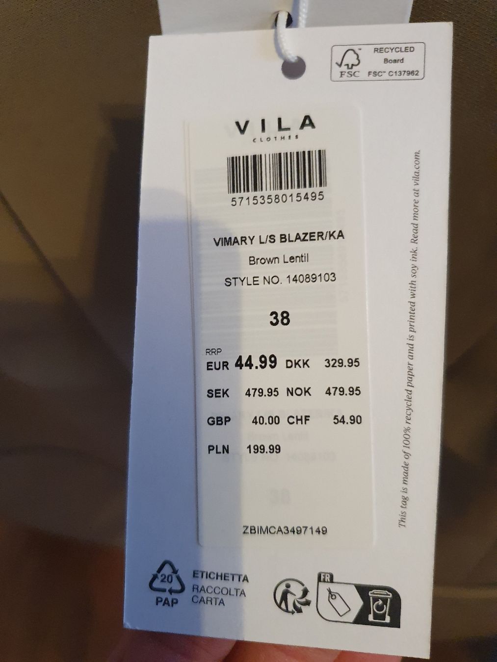 Completi & Tailleur: Blazer mit Hose neu – Nuovo e nell'imballaggio originale da Fischingen venduto da nad_fxf2 3