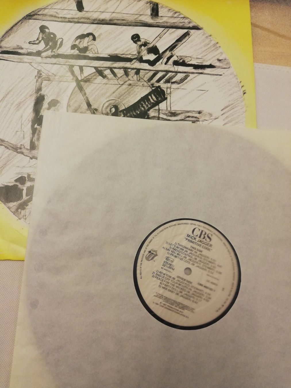 Dischi in vinile: MICK JAGGER - PRIMITIVE COOL – Usato da Bern venduto da Vinylsound.ch 2