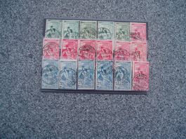 1900 25 Jahre Weltpostverein mit top Stempel