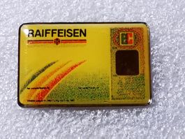 Ansteckpin 42: Raiffeisen