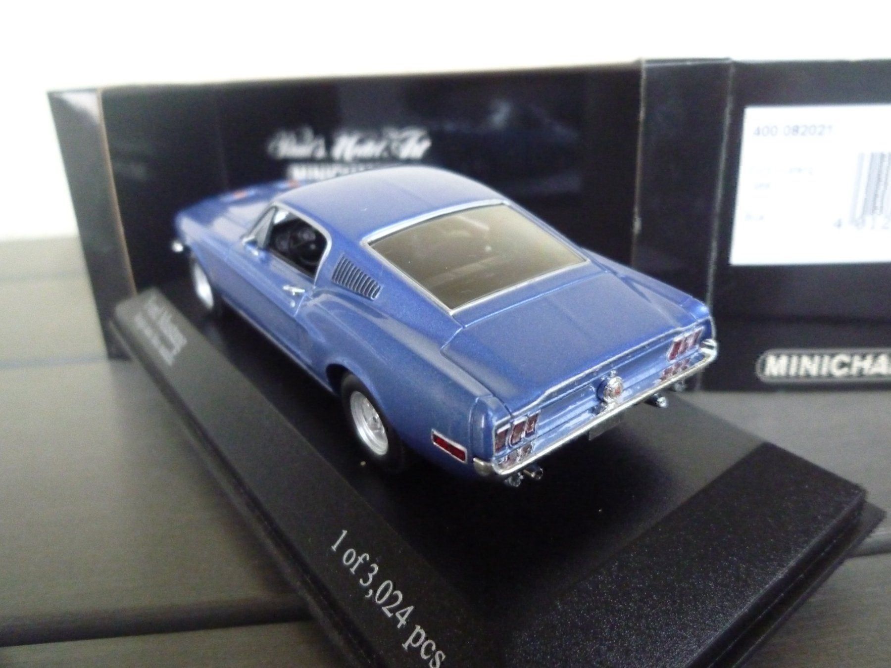 Minichamps Modellini d'auto: Ford Mustang (1968) – Nuovo e nell'imballaggio originale da Flawil venduto da Imperiosud 3
