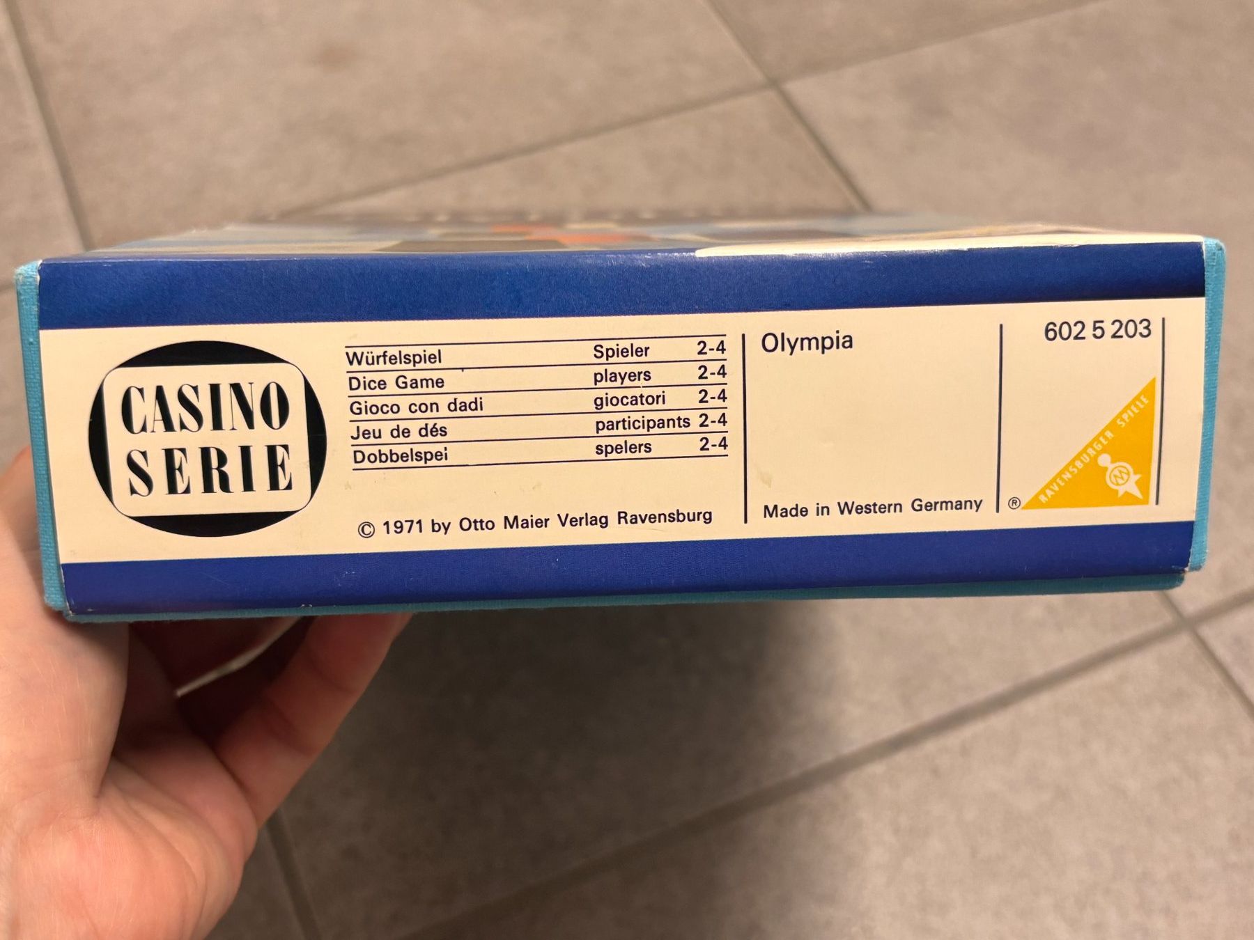 Ravensburger Giochi: Olympia Ravensburger Brettspiel – Usato da Binningen venduto da samorga21 5