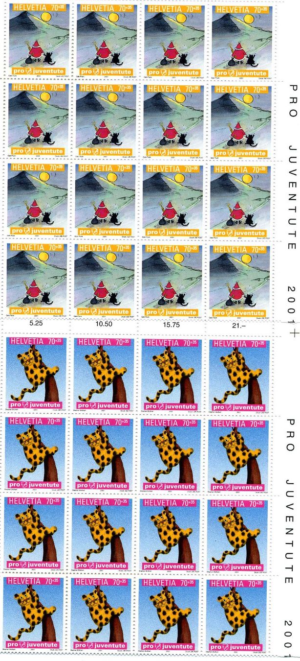 Alle Briefmarken: Timbres CH – Neu und originalverpackt aus Mayens-de-Chamoson von Chotz