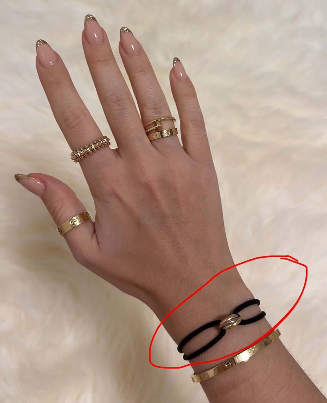Cartier Bracciali & Braccialetti: Cartier Trinity Armband – Usato da Luzern venduto da ariazalea 1