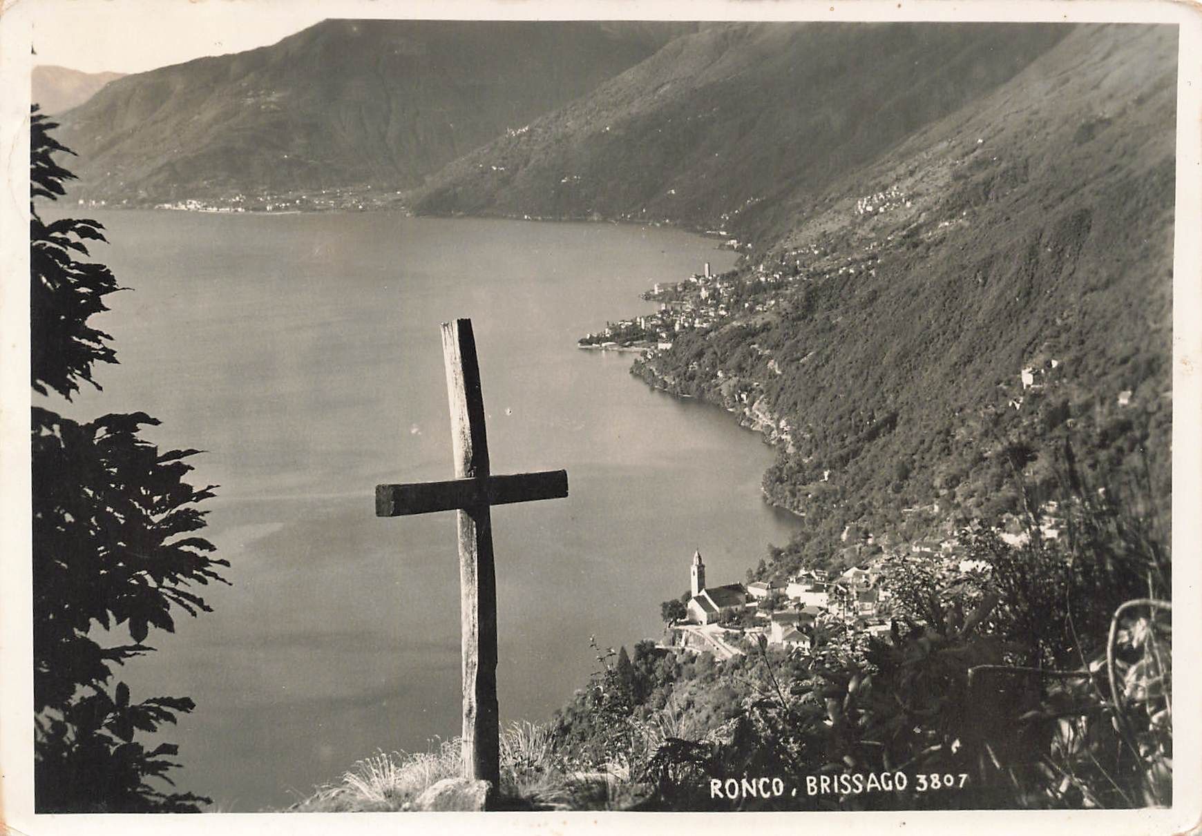 Ansichtskarten: Ronco Brissago G – Gebraucht aus Biasca von Blenio71