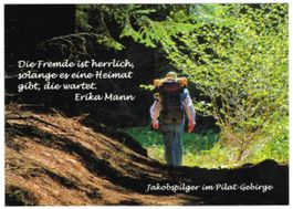 AK Jakobspilger im Pilat-Gebirge