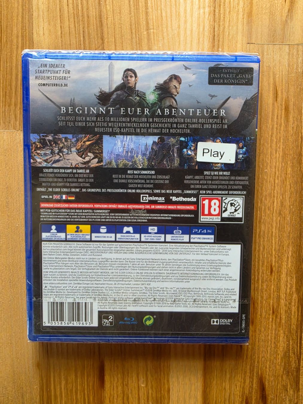 Spiele: Ps4 The Elder Scrolls online Summerset Neu! – Neu und originalverpackt aus triesenberg von wisi369 1