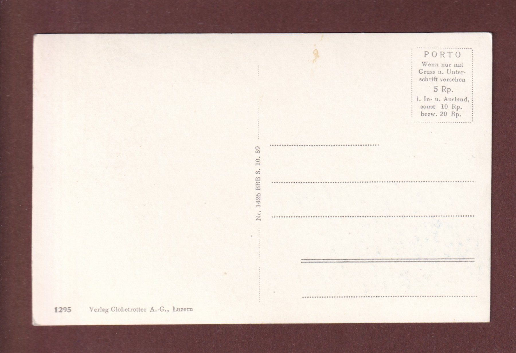 Cartoline postali: OBERRICKENBACH - Blümlisalpsee – Usato da Pully venduto da nicecards-shop 1