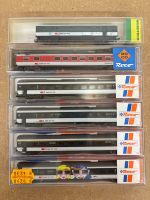 6er Set N Roco Personenwagen 24275, 24274, 24333,  24330 SBB
